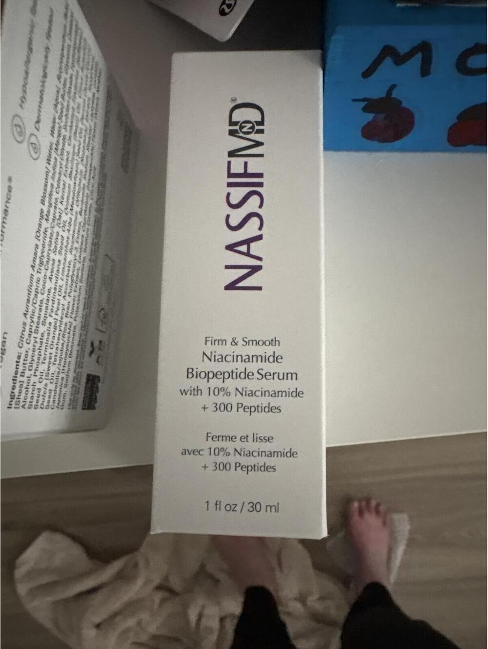NassifMD Niacinamide Biopeptide Serum 1 fl oz / 30 ml